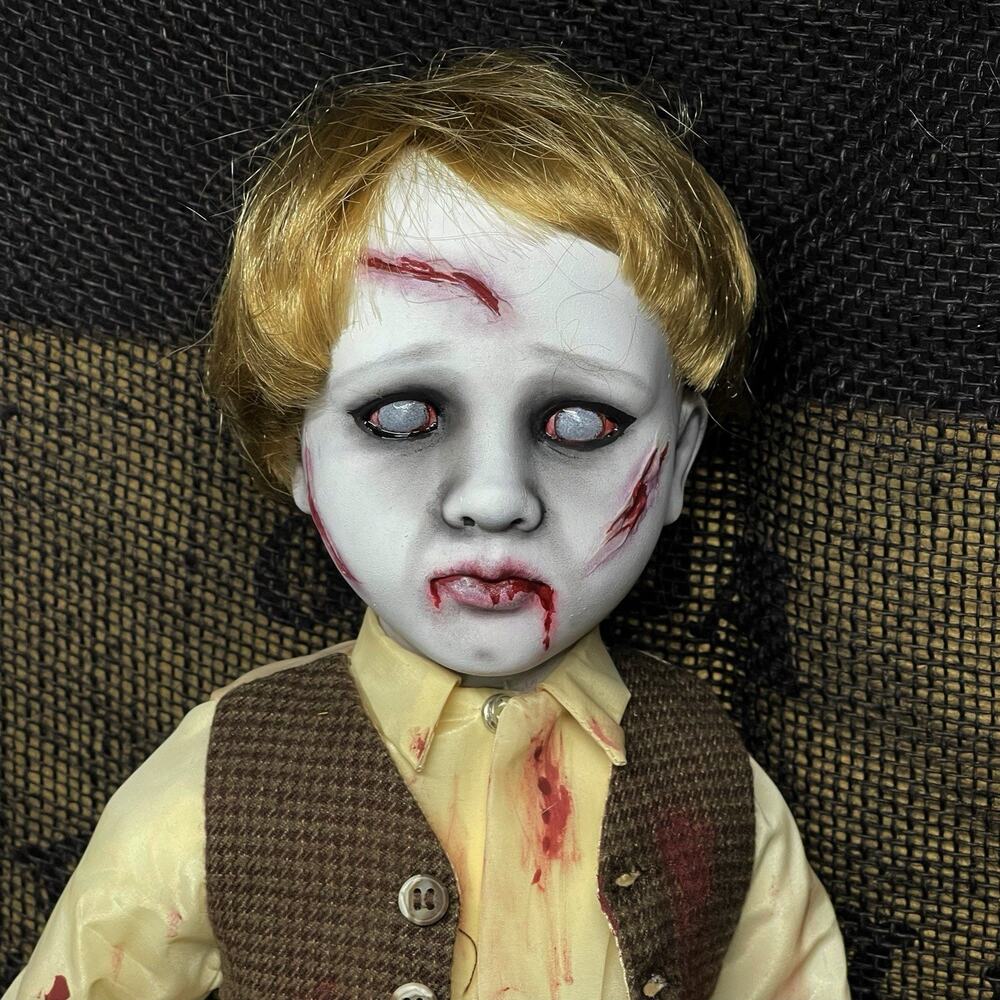 OOAK Creepy Odd 17” Zombie Gore Scary Slasher Halloween Horror Art Artist Doll